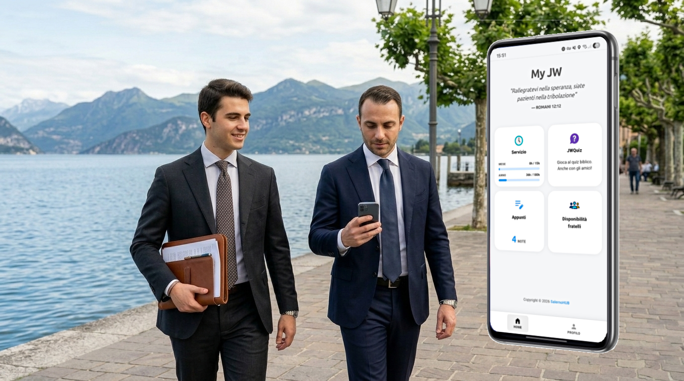 Anteprima del progetto My JW, piattaforma per i testimoni di Geova